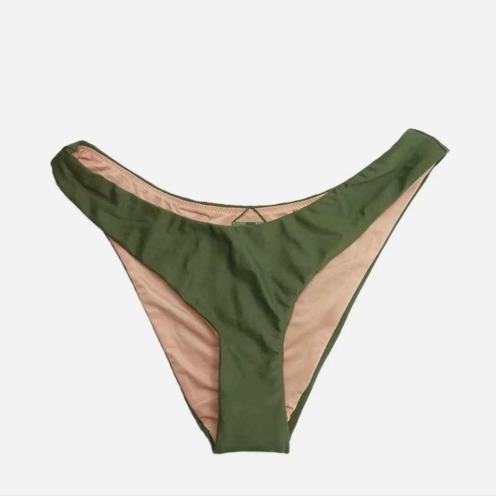 J.CREW Forest Green Swim Bottom - Small